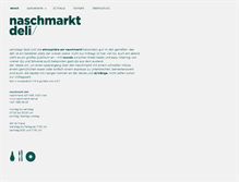 Tablet Screenshot of naschmarkt-deli.at